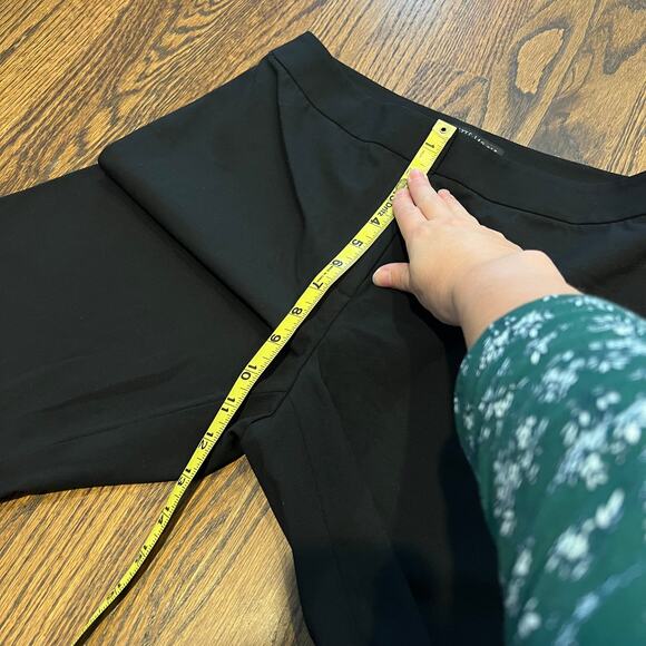 Lafayette 148 New York Black Wool Blend Dress Pants - 4 - Picture 6 of 8